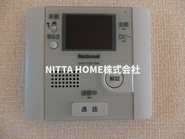 セジュールモナリエ篠山のセキュリティ|TVインターホンあります！