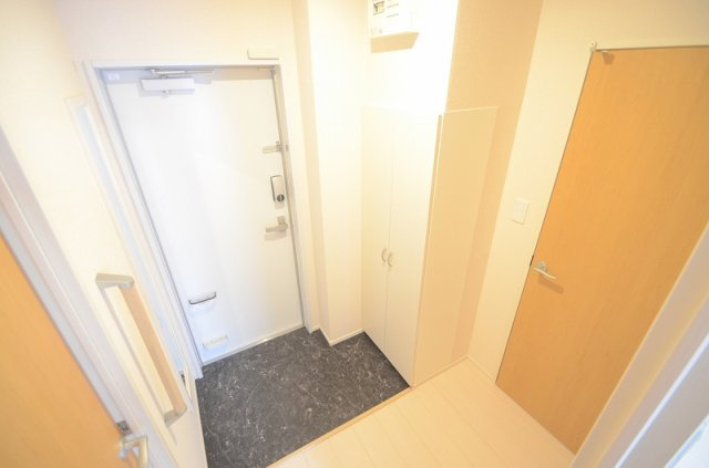 クレイノ美リーフⅣの玄関|設備・仕様は号室により異なる為、現況を優先いたします。