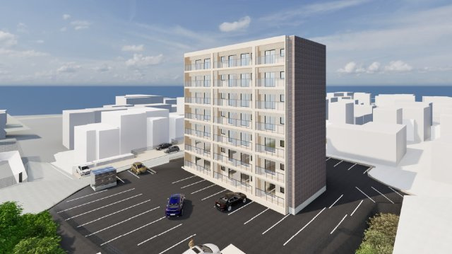 リベール大津の外観パース