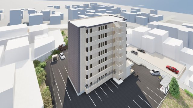 リベール大津の外観パース