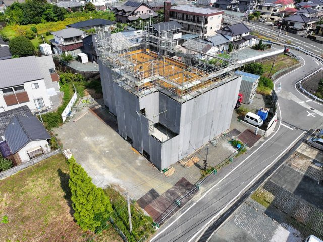 大津町引水新築マンションの外観