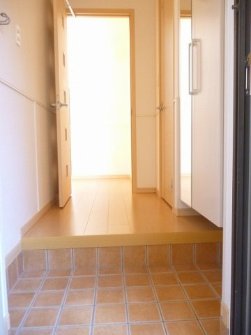 コーポ峰の玄関