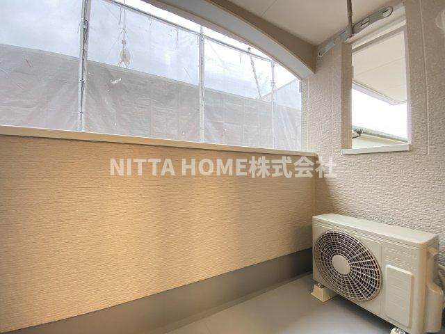 ボヌールメゾン篠山Ⅱのバルコニー|南向きバルコニーで日当たりGOOD☆彡