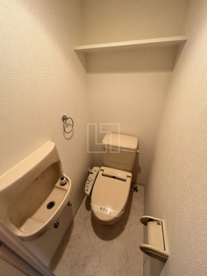 【トイレ】 | ジュネーゼグラン南堀江 | ジュネーゼグラン南堀江　温水洗浄便座