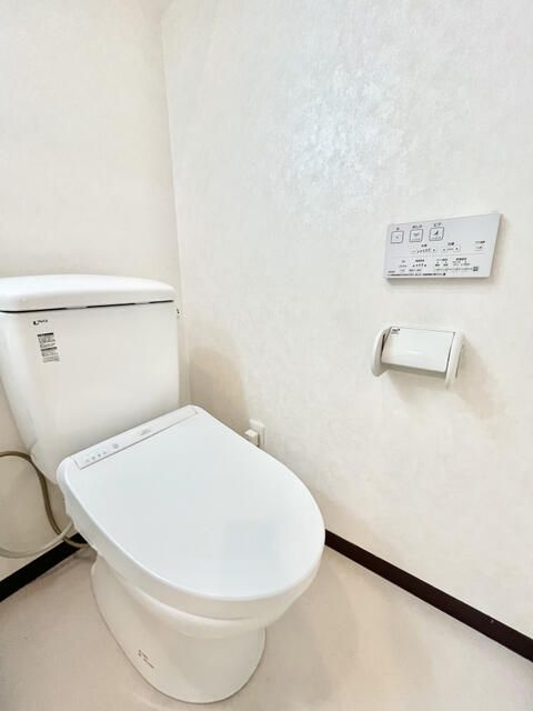 フラットのトイレ