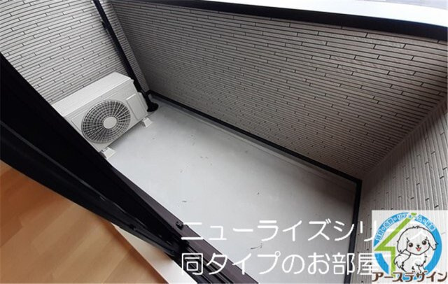 ヒカルサ稲美天満　Ⅰのバルコニー|※同施工会社の同タイプ写真