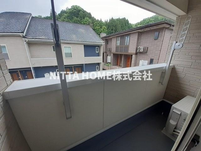 アボンデーレＡのバルコニー|南向きバルコニーで日当たりもGOOD(^^)/