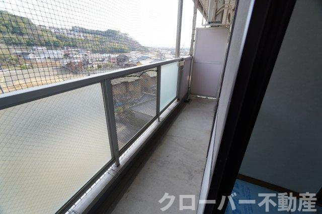 コーポウィッティーのバルコニー