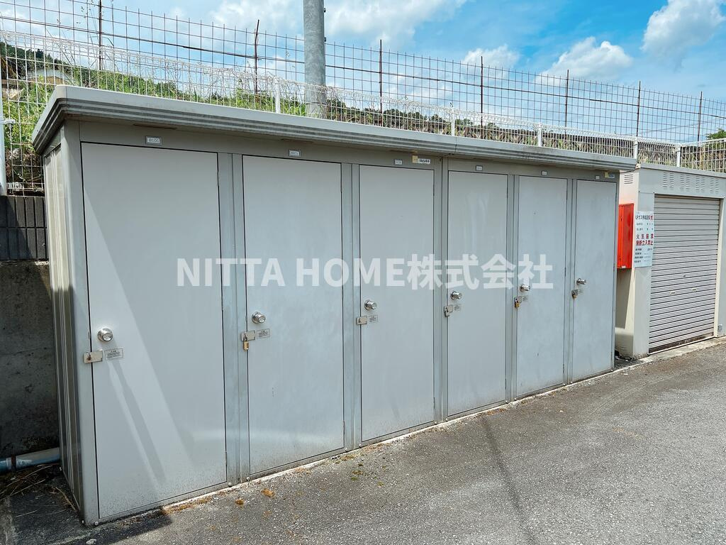 アミカーレＢのその他共用部分|外部トランク完備！