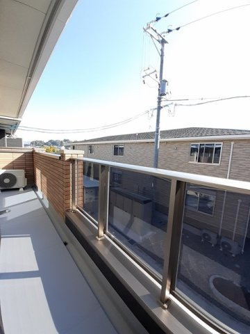 パストラル香音　Ⅰのバルコニー|陽当たり良好なバルコニーです