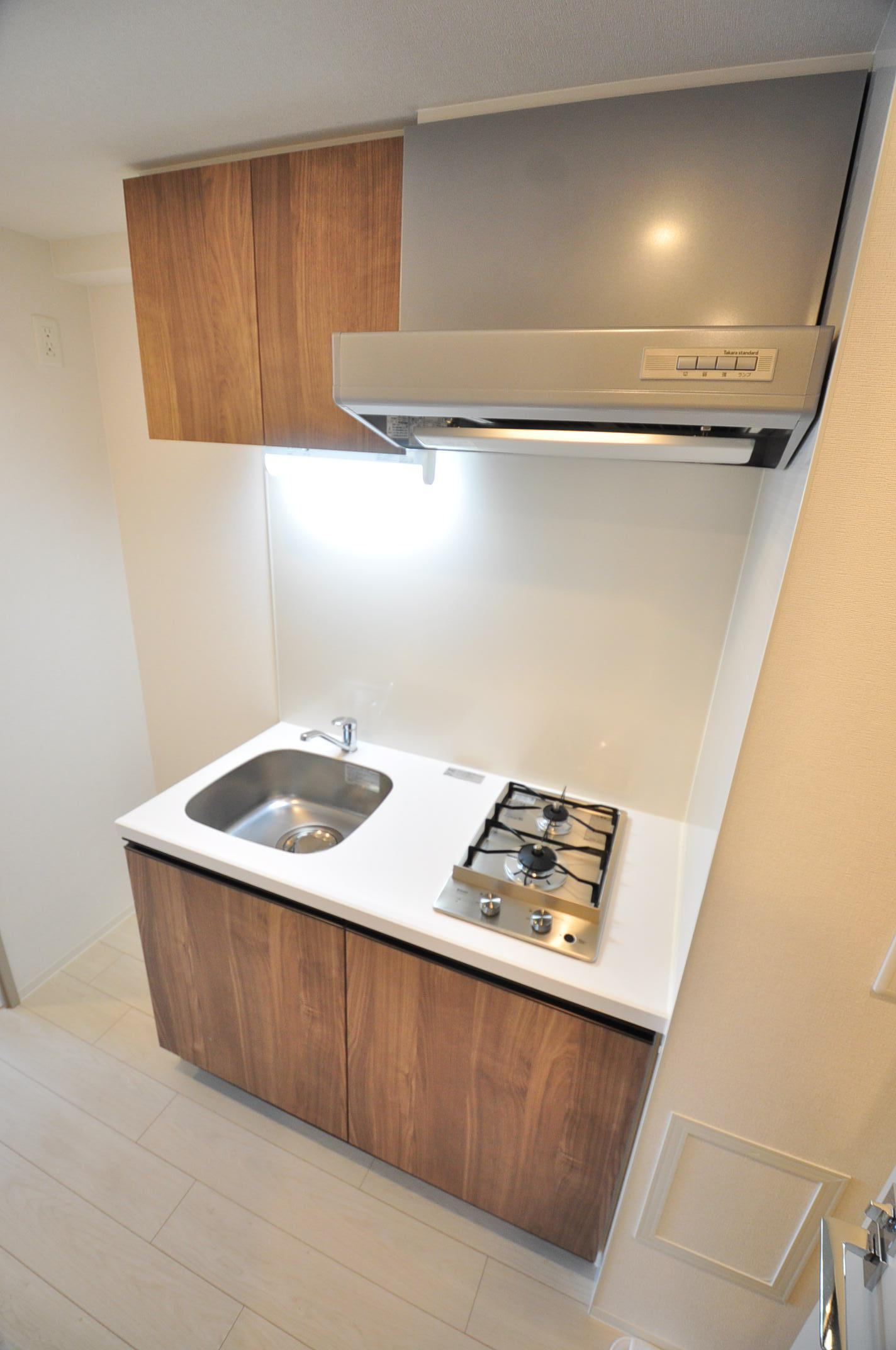 大阪市都島区中野町４丁目の賃貸マンションのキッチン