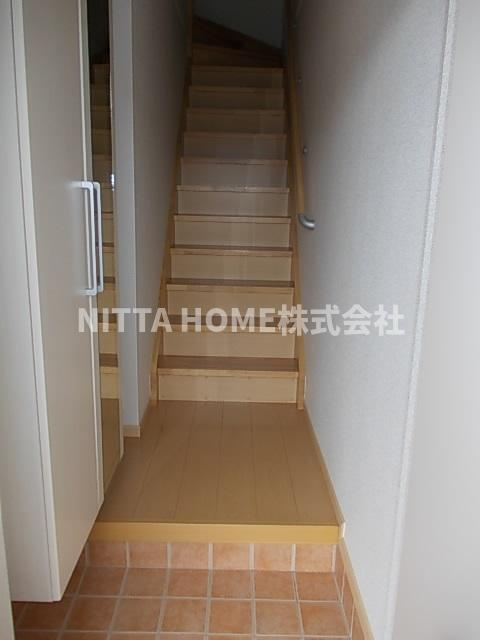 メゾン桜Ⅰの玄関|十分なスペースの玄関です♪