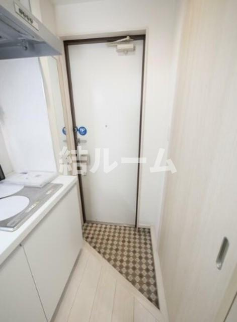 練馬区貫井２丁目のアパートの玄関