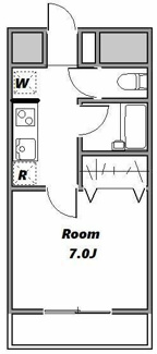 【間取り】 | ラフィーヌ伊勢佐木町