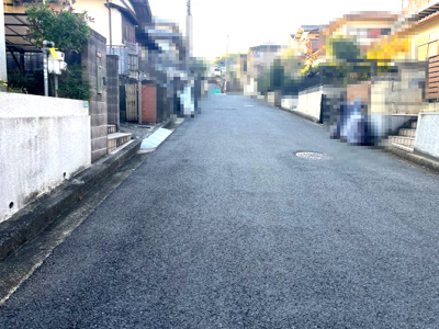 【前面道路含む現地写真】 | 生駒郡三郷町城山台3丁目
