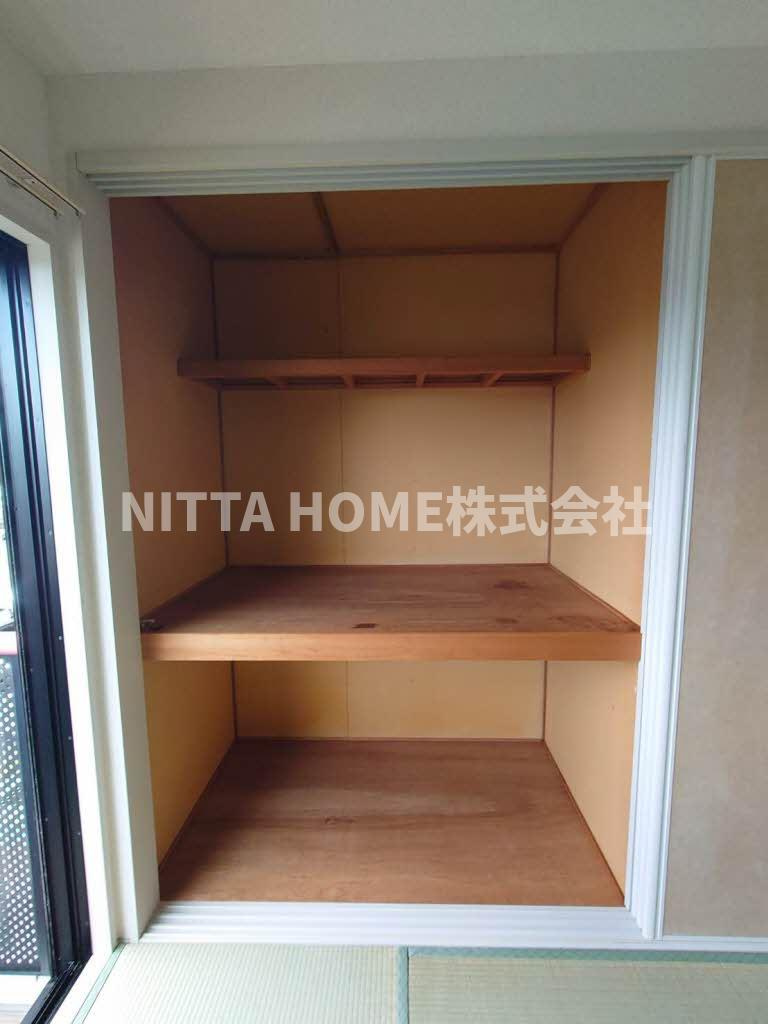 リバティーハイツの収納|押入も嬉しいPOINT♪