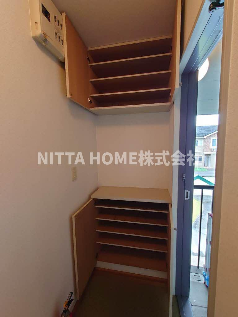 リバティーハイツのバルコニー|南西向きのバルコニー♪