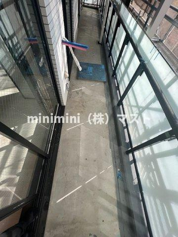 ブエナビスタ難波サウスタワーのバルコニー