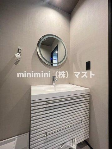 ブエナビスタ難波サウスタワーの洗面所