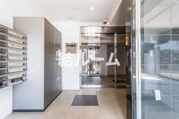 豊島区西巣鴨４丁目の賃貸マンションのロビー