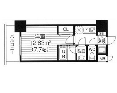 【間取り】 | S-RESIDENCE福島Luxe