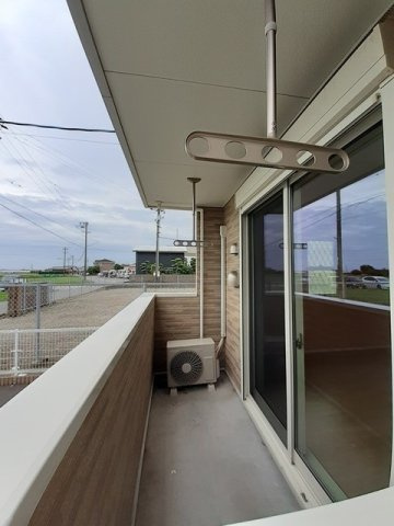 レーヴ　Ⅱ　　刈谷市近郊の賃貸はクラスホームのバルコニー|バルコニーがあります