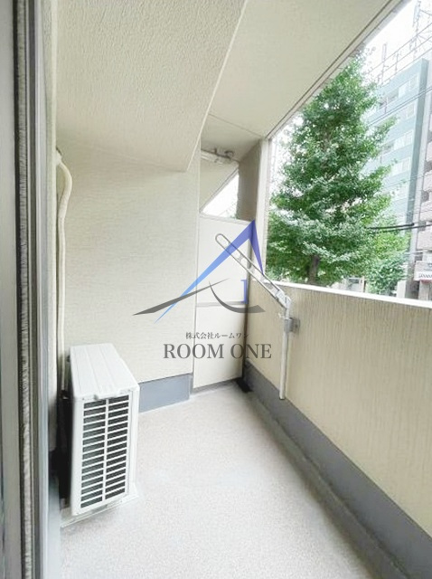 Feel　U　旗の台のバルコニー|バルコニーです。