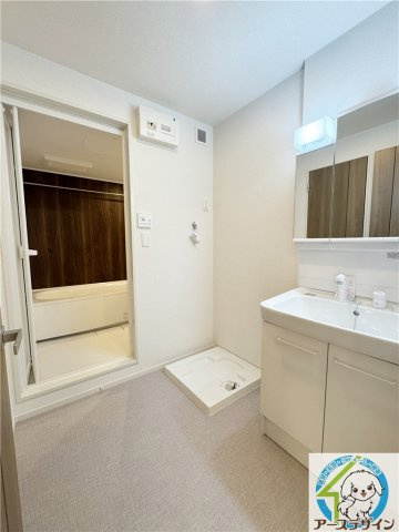 ヒカルサ稲美天満　Ⅱの洗面所|※同施工会社の同タイプ写真