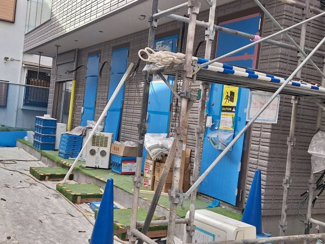 ｆｌｅｕｖｅのエントランス|建築中