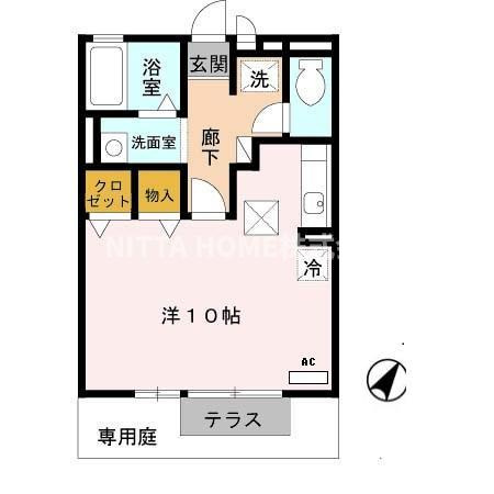 セジュール築地の間取り|単身者向けの間取り◇