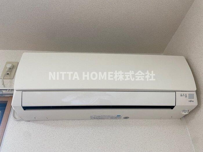 セジュール築地のその他共用部分|エアコンもあります◆