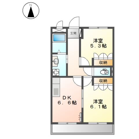 レインボーパレスⅡの外観|外観写真（昼）