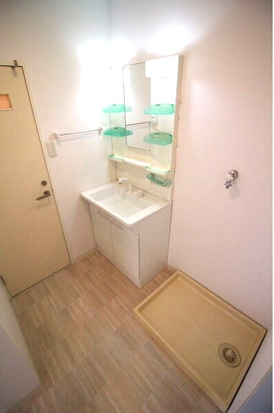 キャッスルメイ植田の洗面所