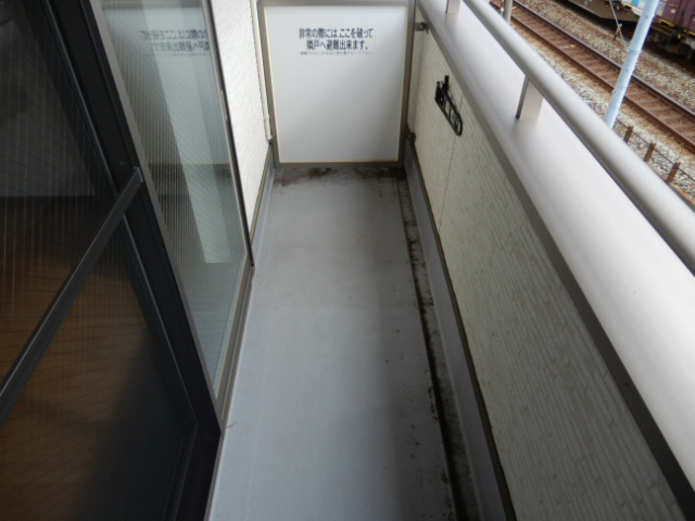 クリアパール垂水のバルコニー