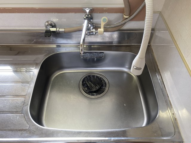 桜ハイツのキッチン|シンク