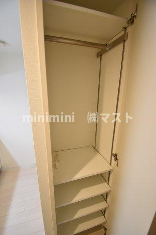 フジマン北梅田の収納|※建物内別間取参考写真