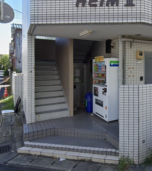 スクエアハイムⅢのエントランス