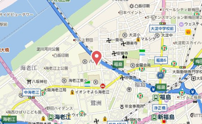 【地図】 | エスリードレジデンス大阪福島