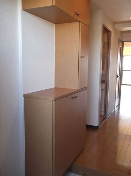 サウスヒルズ大清水の玄関