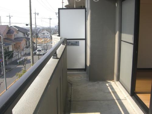 サウスヒルズ大清水のバルコニー