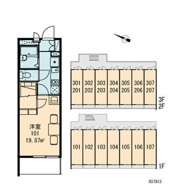 【区画図】 | サンフラワーハウス