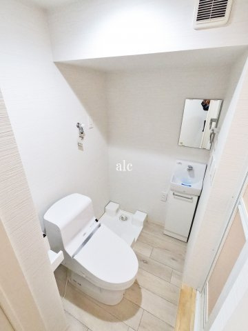 豊島区南大塚１丁目のアパートの洗面所|別部屋使用