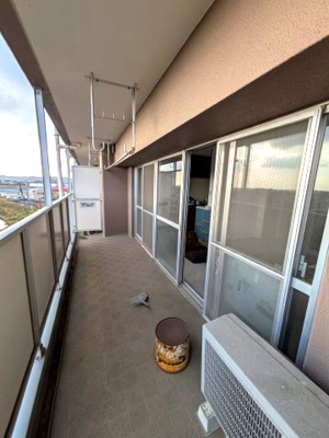 【バルコニー】 | グランコート東金 5階　3LDK