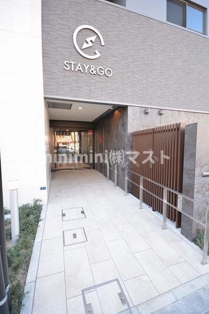 エヌレジデンス新今宮のエントランス