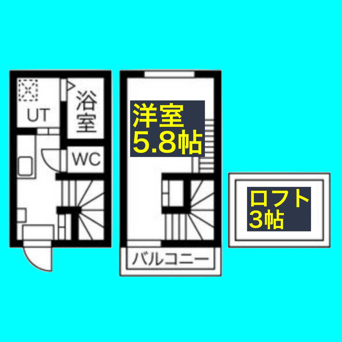 casa figliola (カーサ フィッリョーラ)の間取り