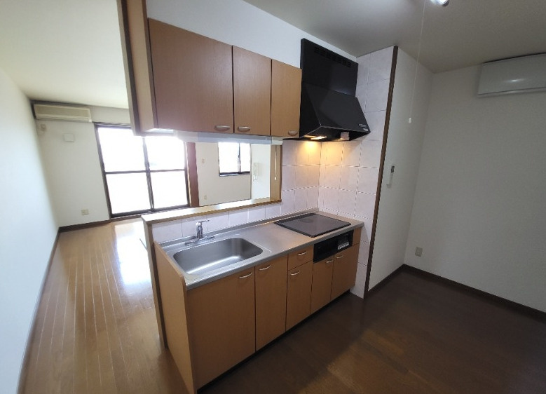 熊本市中央区黒髪６丁目の賃貸マンションのキッチン