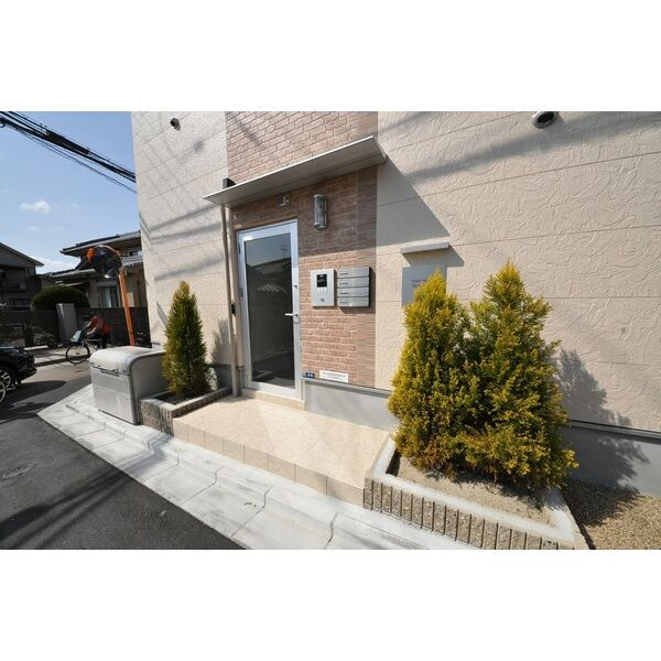 ANRAKUのエントランス