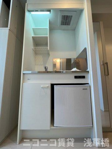 リヴィエール中野のキッチン|203号室イメージの為、現状を優先致します。