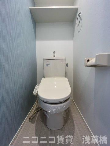 リヴィエール中野のトイレ|203号室イメージの為、現状を優先致します。