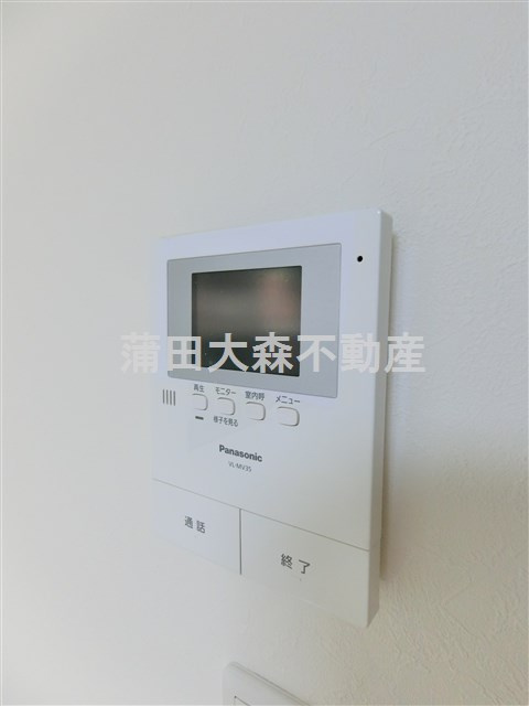ヴィエント仲六郷の設備|TVモニター付インターホン